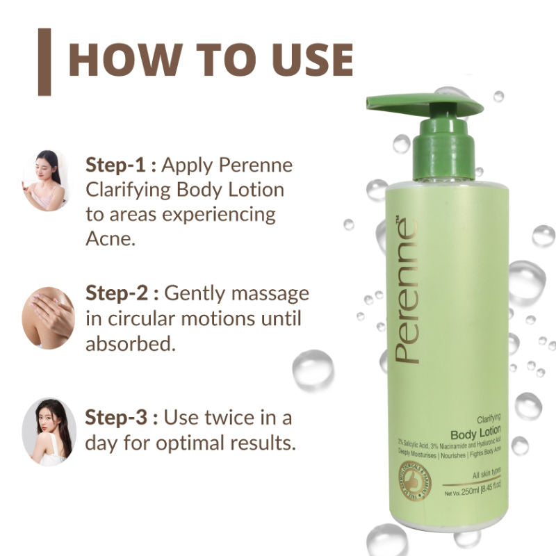 Perenne Clarifying Body Lotion