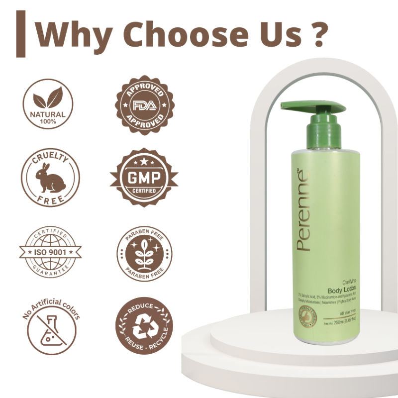 Perenne Clarifying Body Lotion