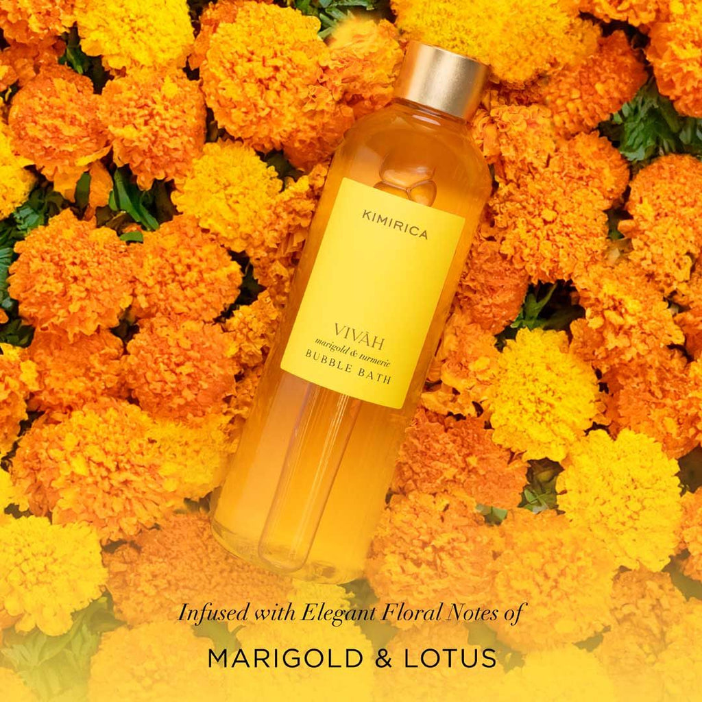 Kimirica Vivah Turmeric & Marigold Bubble Bath