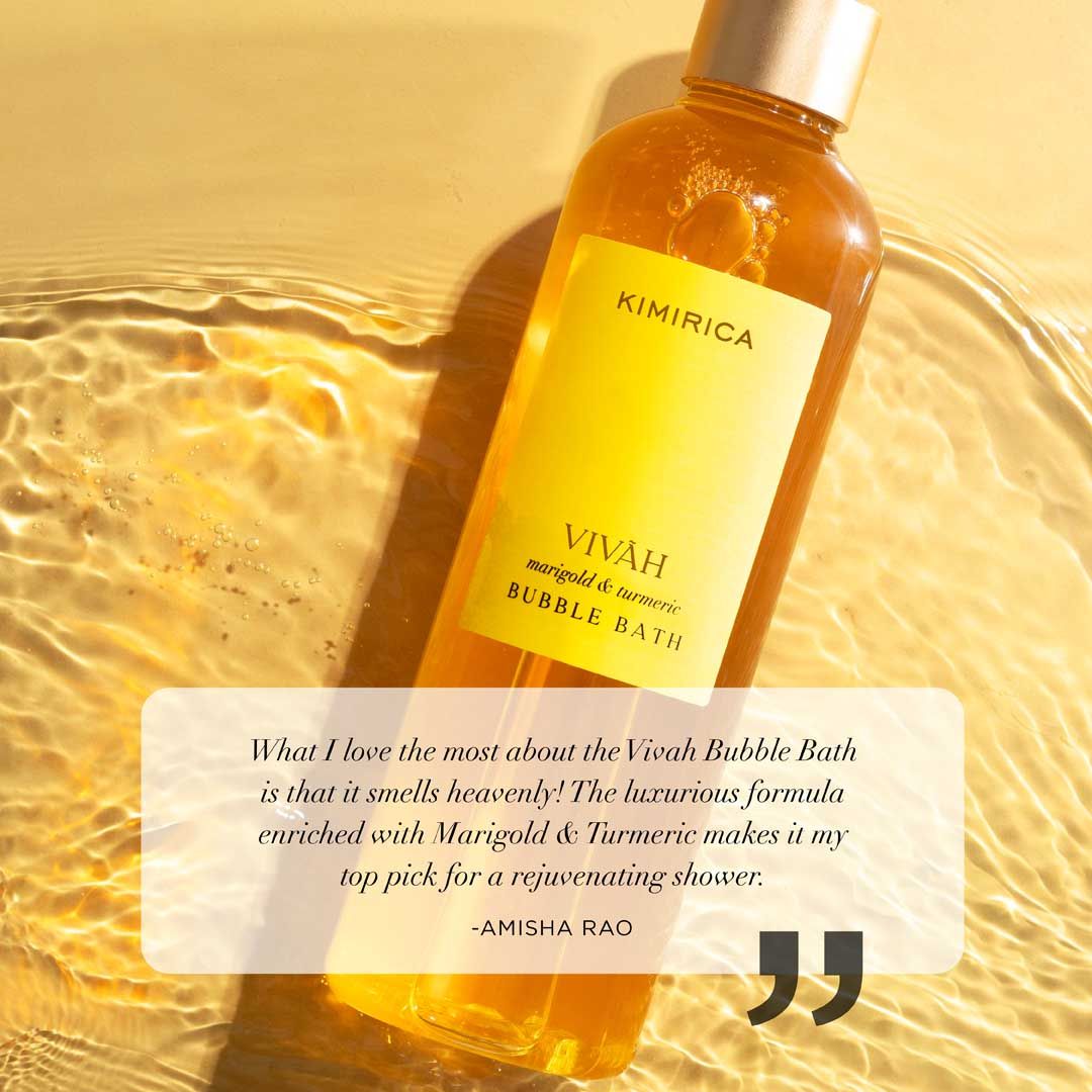 Kimirica Vivah Turmeric & Marigold Bubble Bath