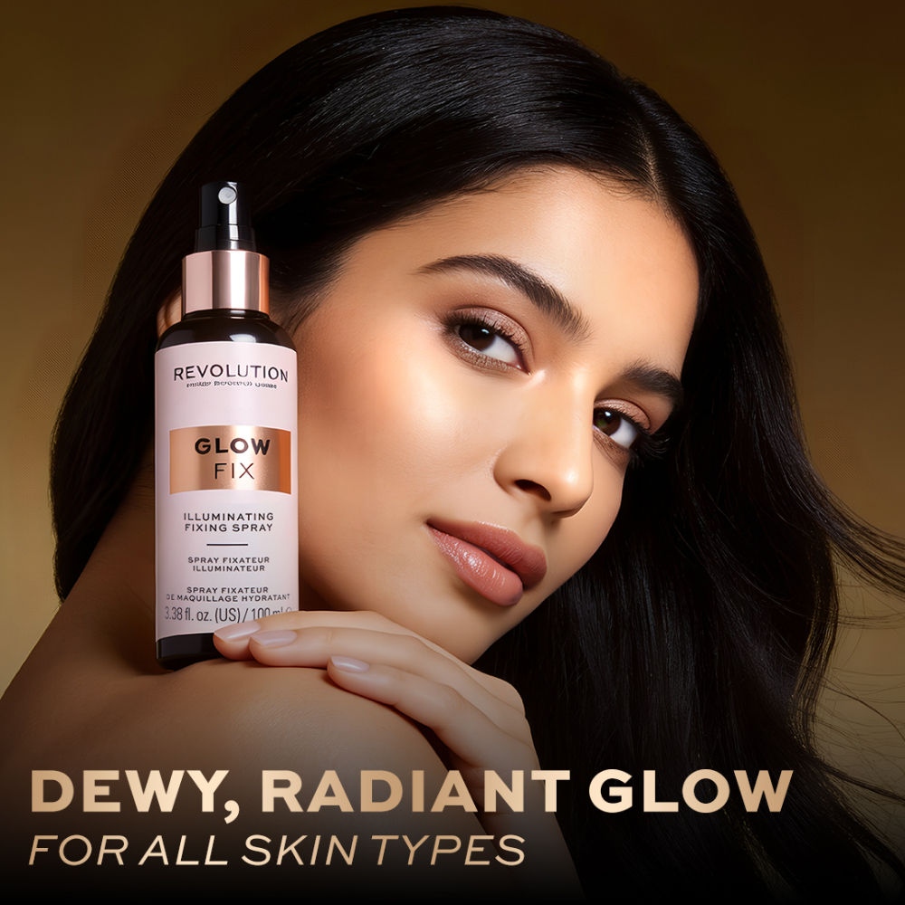 Makeup Revolution Glow fix Illuminating Fixing Spray