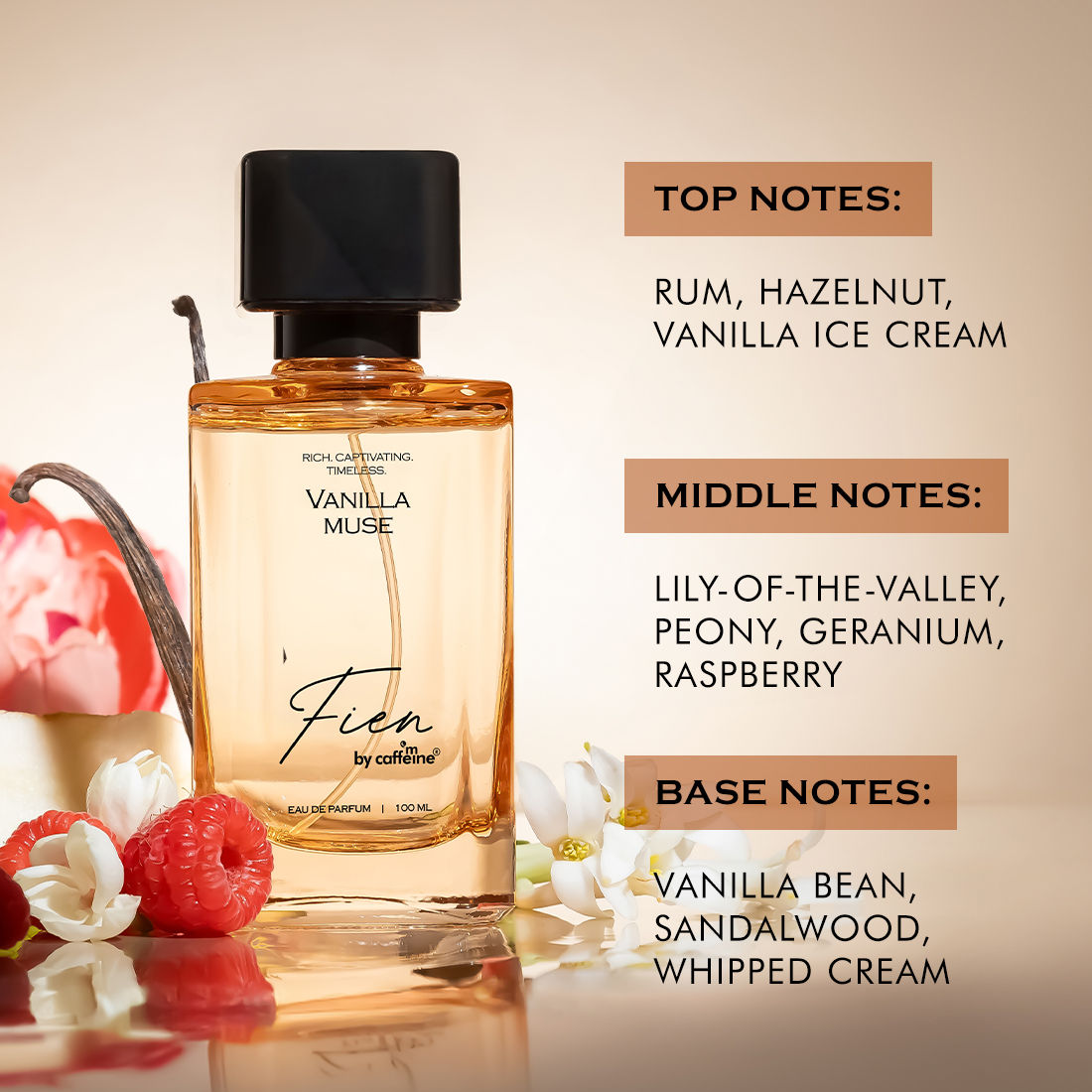 MCaffeine Fien Vanilla Muse Perfume For Women