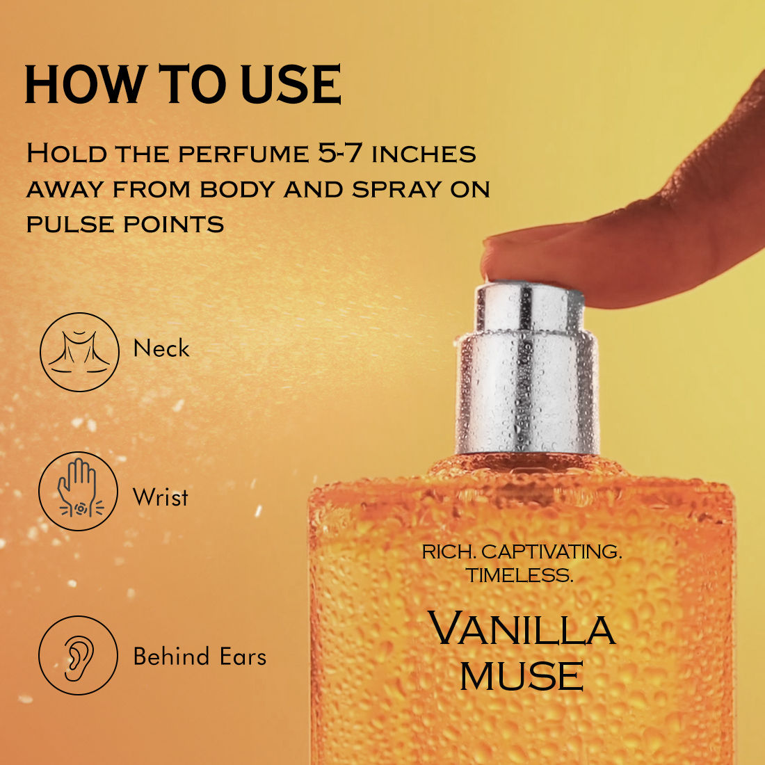 MCaffeine Fien Vanilla Muse Perfume For Women