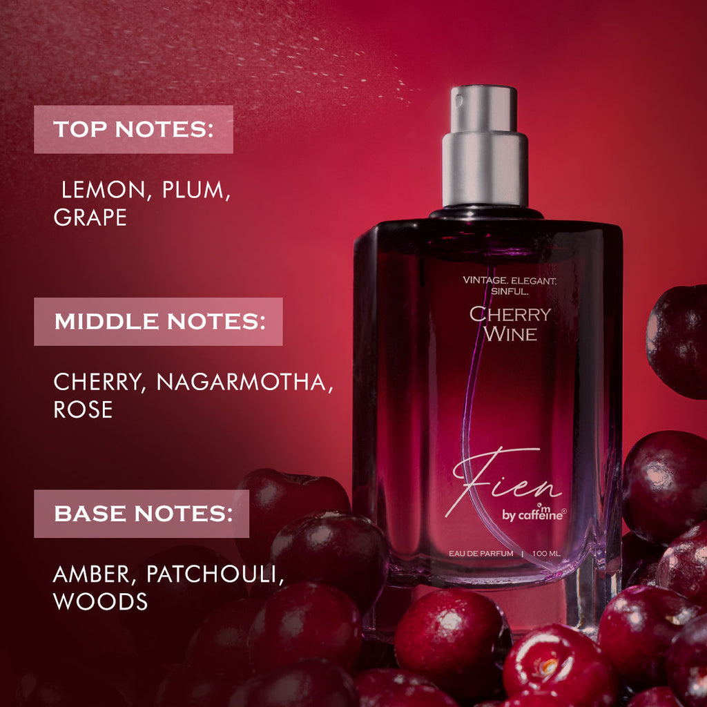 MCaffeine Fien Cherry Wine Perfume For Women