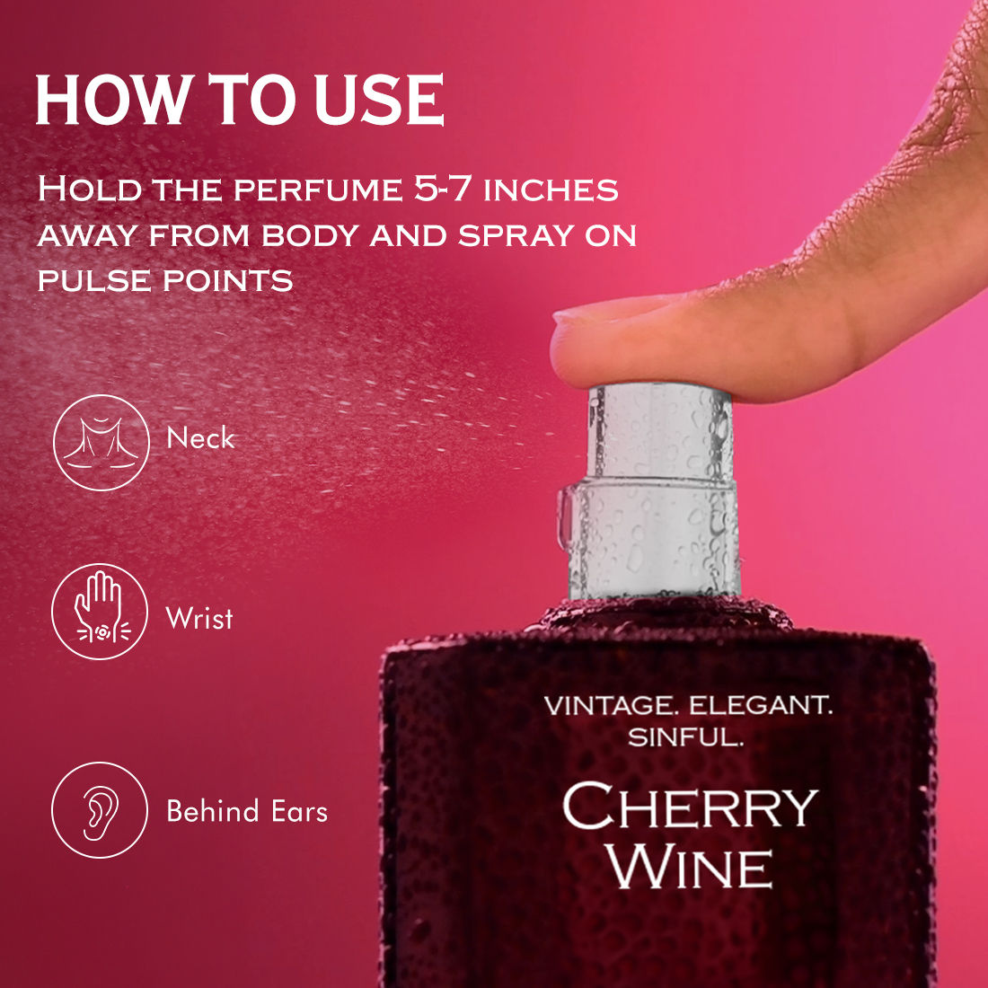MCaffeine Fien Cherry Wine Perfume For Women