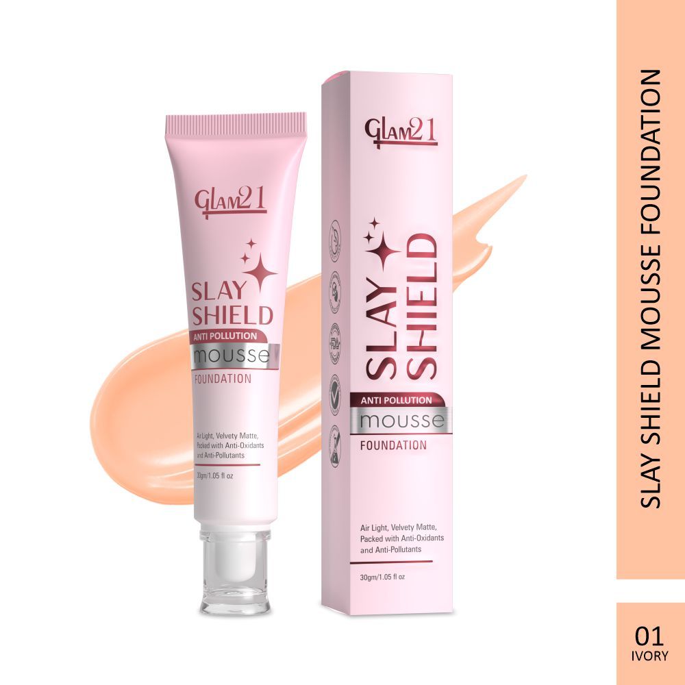 GLAM21 Slay Shield Mousse Foundation