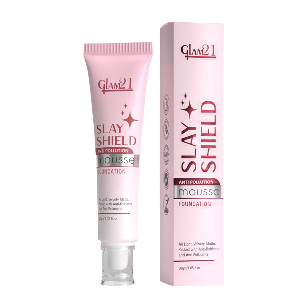 GLAM21 Slay Shield Mousse Foundation