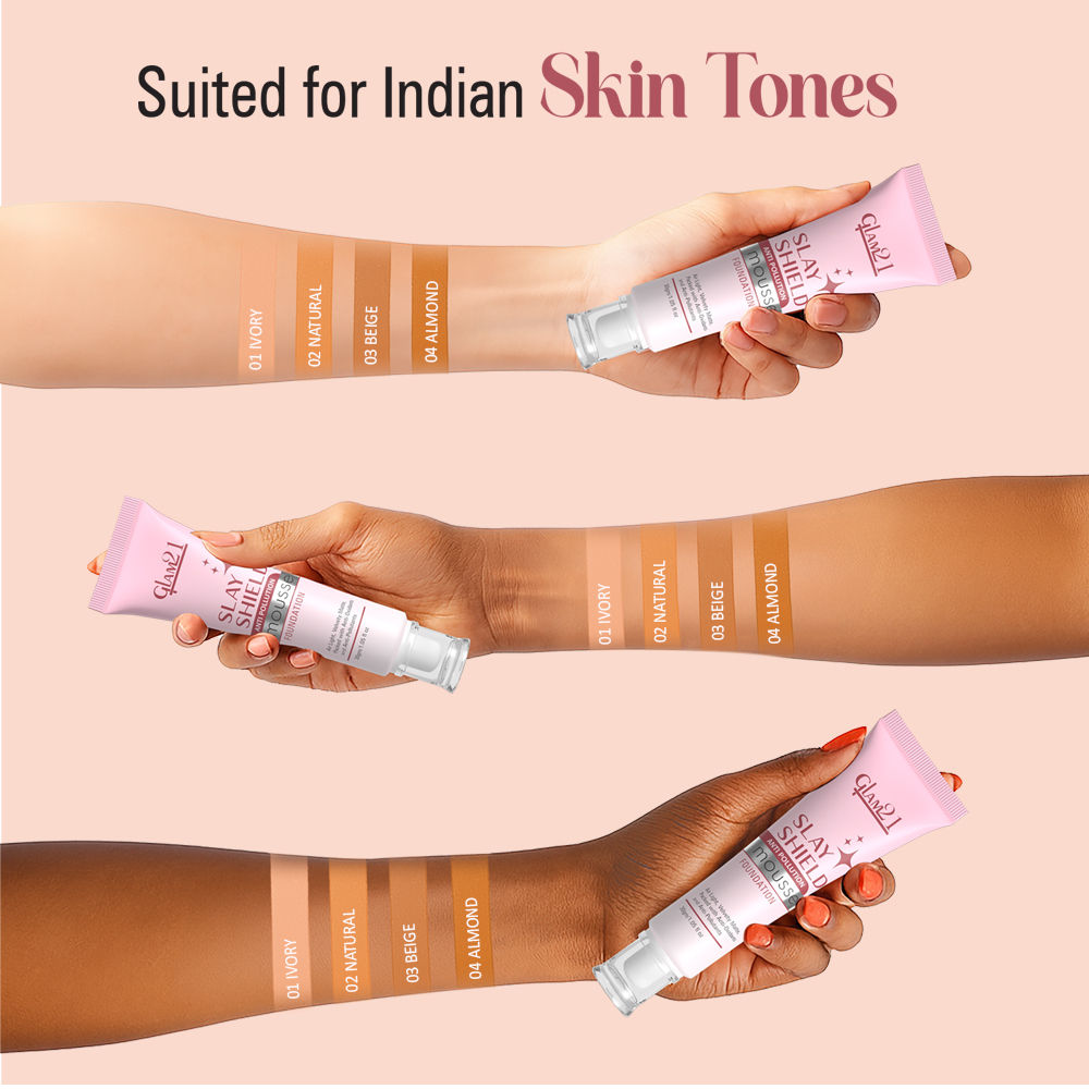 GLAM21 Slay Shield Mousse Foundation