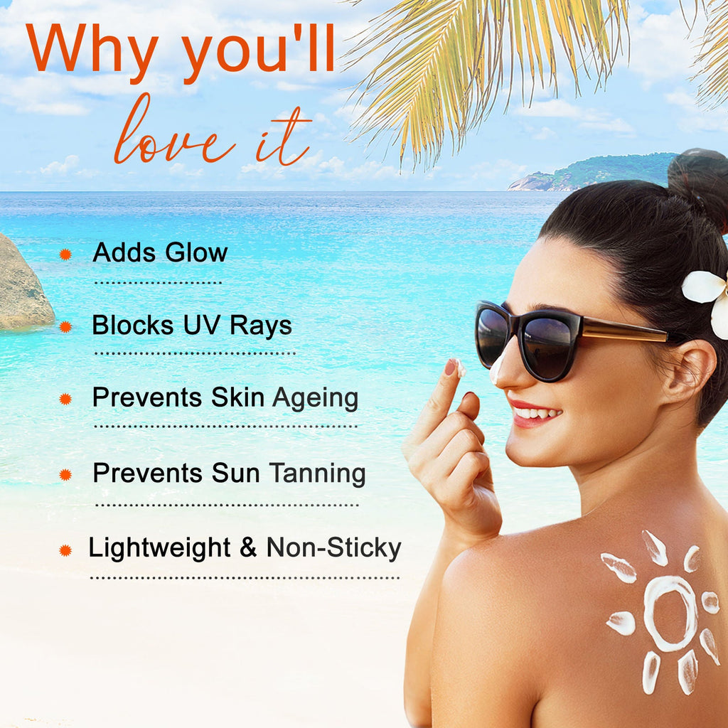 Globus Naturals Hydragel Sunscreen With Goodness Of Sunflower & Aloe Vera For Sun Protection