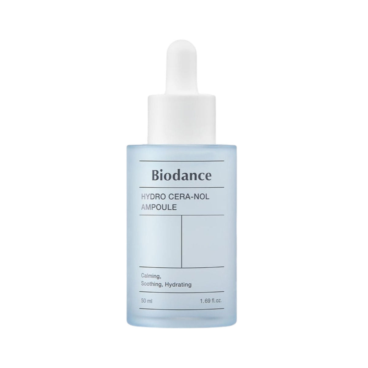 Biodance Hydro Cera-nol Ampoule, Moisturizing Korean Face Serum with Hyaluronic Acid & Ceramides