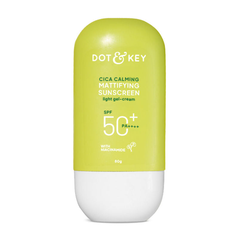 Dot & Key Cica Calming Mattifying Sunscreen In-Vivo Tested SPF 50+ PA++++, With Niacinamide