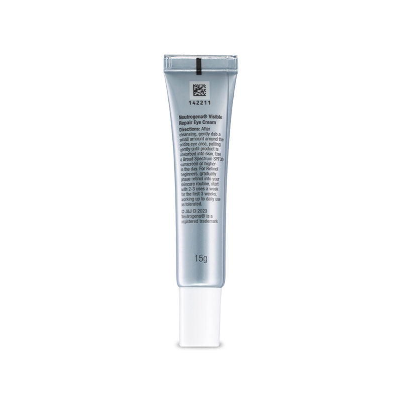 Neutrogena Visible Repair Retinol + Peptide Night Eye Cream For Anti-Ageing, Dark Circles & Wrinkles