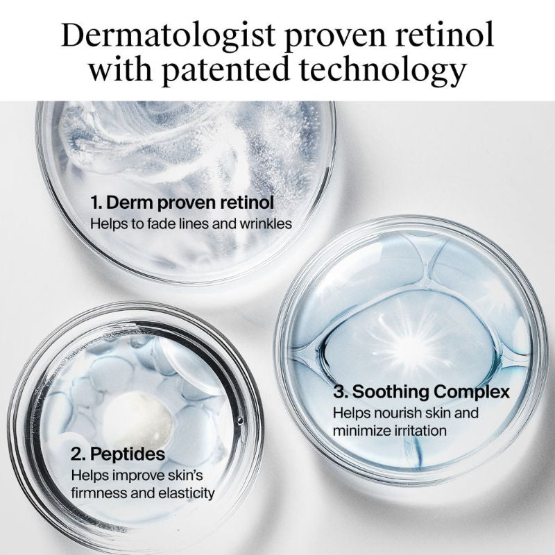 Neutrogena Visible Repair Retinol + Peptide Anti-Ageing Day & Night Cream For Wrinkles & Fine Lines