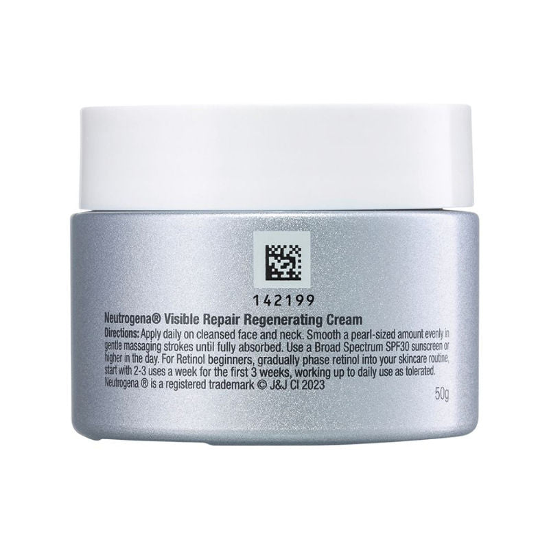 Neutrogena Visible Repair Retinol + Peptide Anti-Ageing Day & Night Cream For Wrinkles & Fine Lines