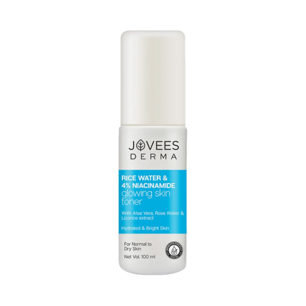 Jovees Derma Rice Water 4% Niacinamide Glowing Skin Toner