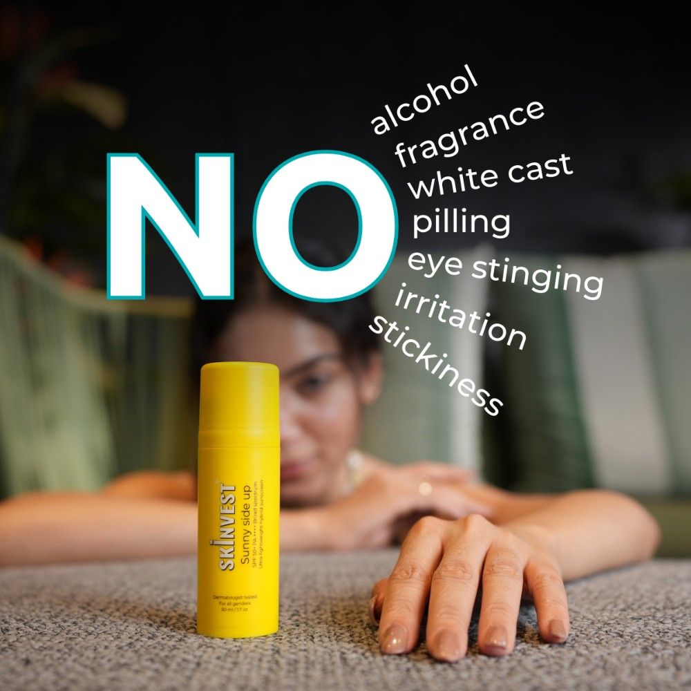 Skinvest Sunny Side Up Ultra Lightweight SPF 50+ PA ++++ Sunscreen