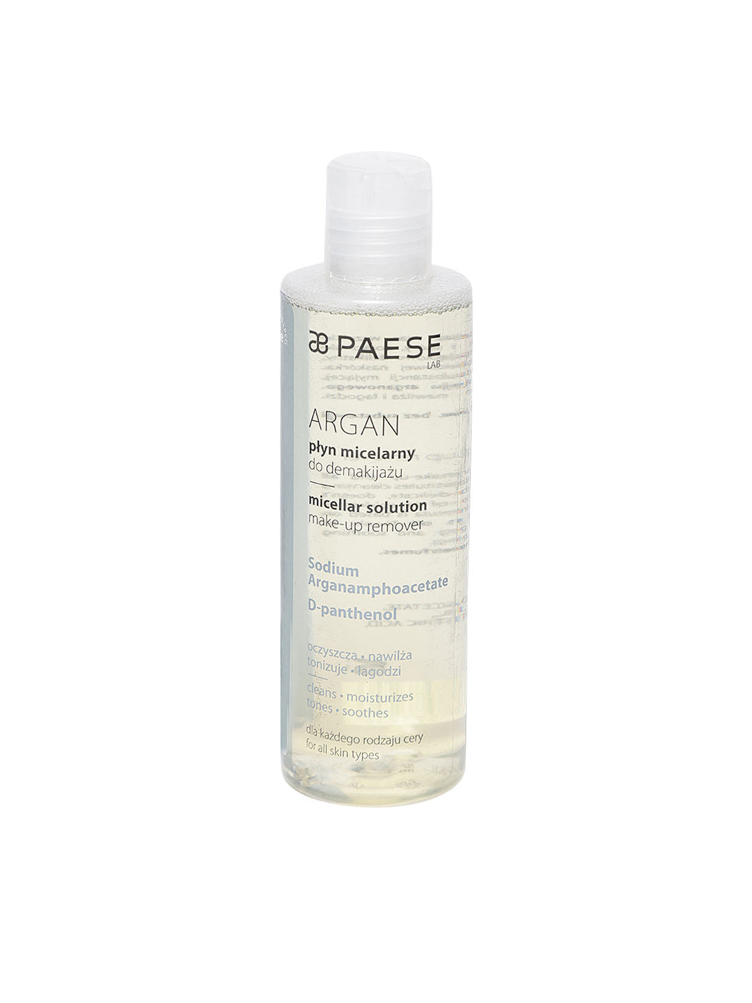 Paese Cosmetics Argan Micellar Solution Make-up Remover