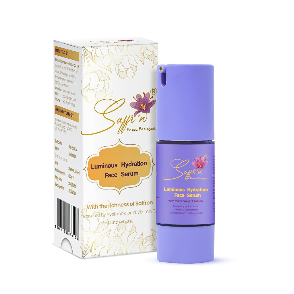 Saffrn Luminous Hydration Face Serum