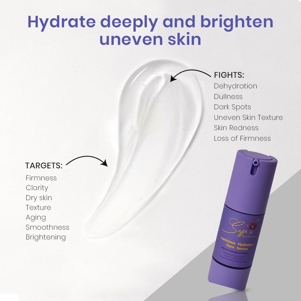 Saffrn Luminous Hydration Face Serum