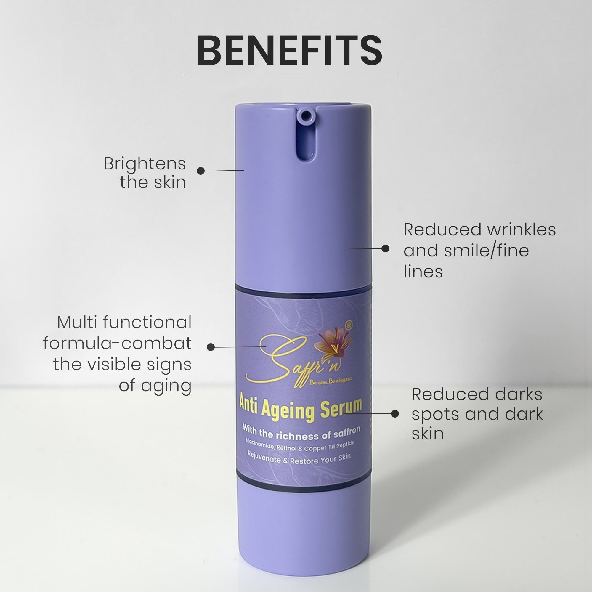 Saffrn Anti Ageing Serum