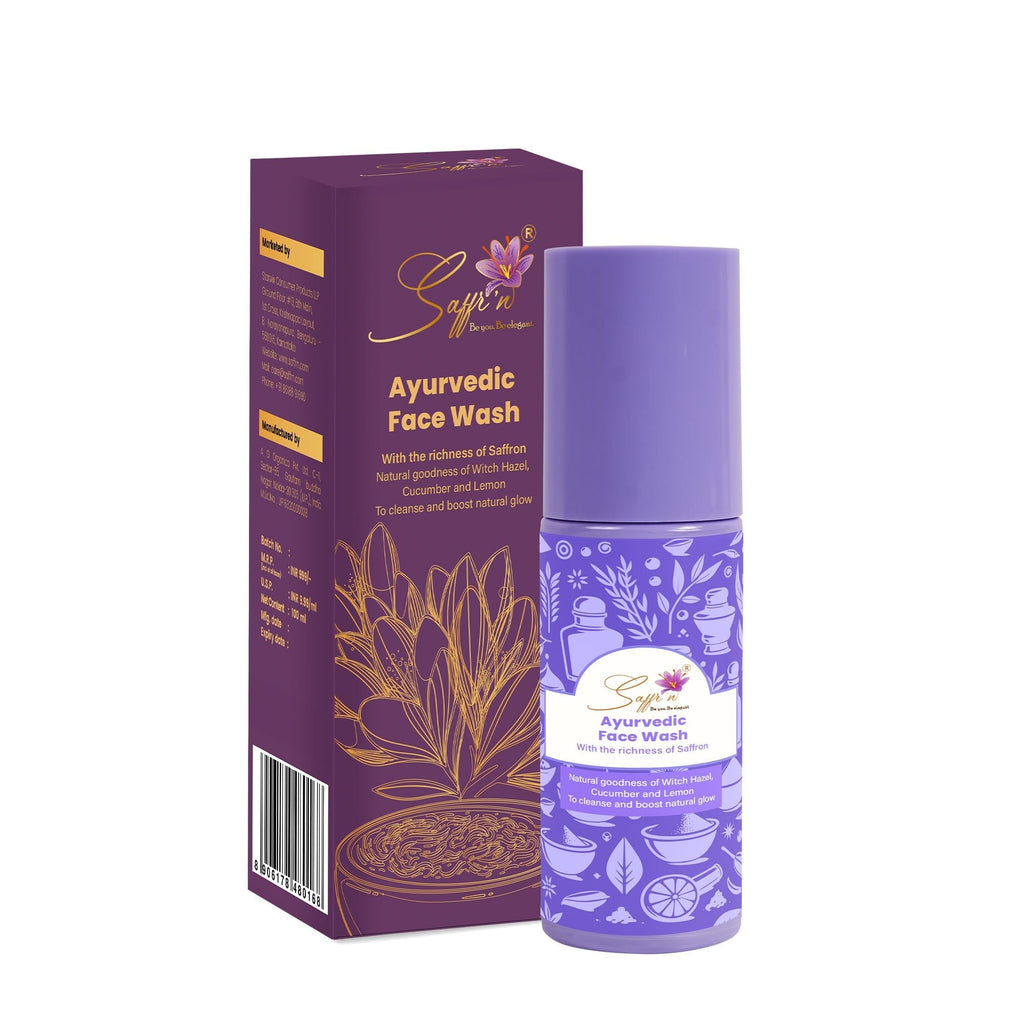 Saffrn Ayurvedic Face Wash