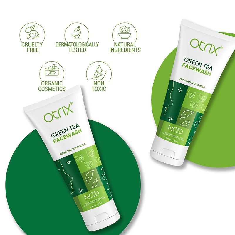 Otrix Green Tea Face Wash For Acne Control