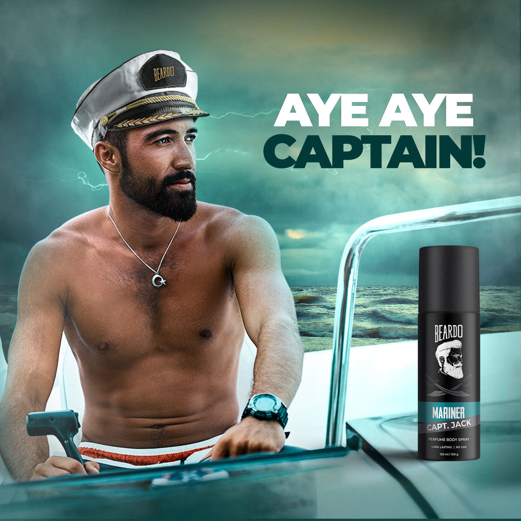 Beardo Mariner Captain Jack Perfume Body Spray