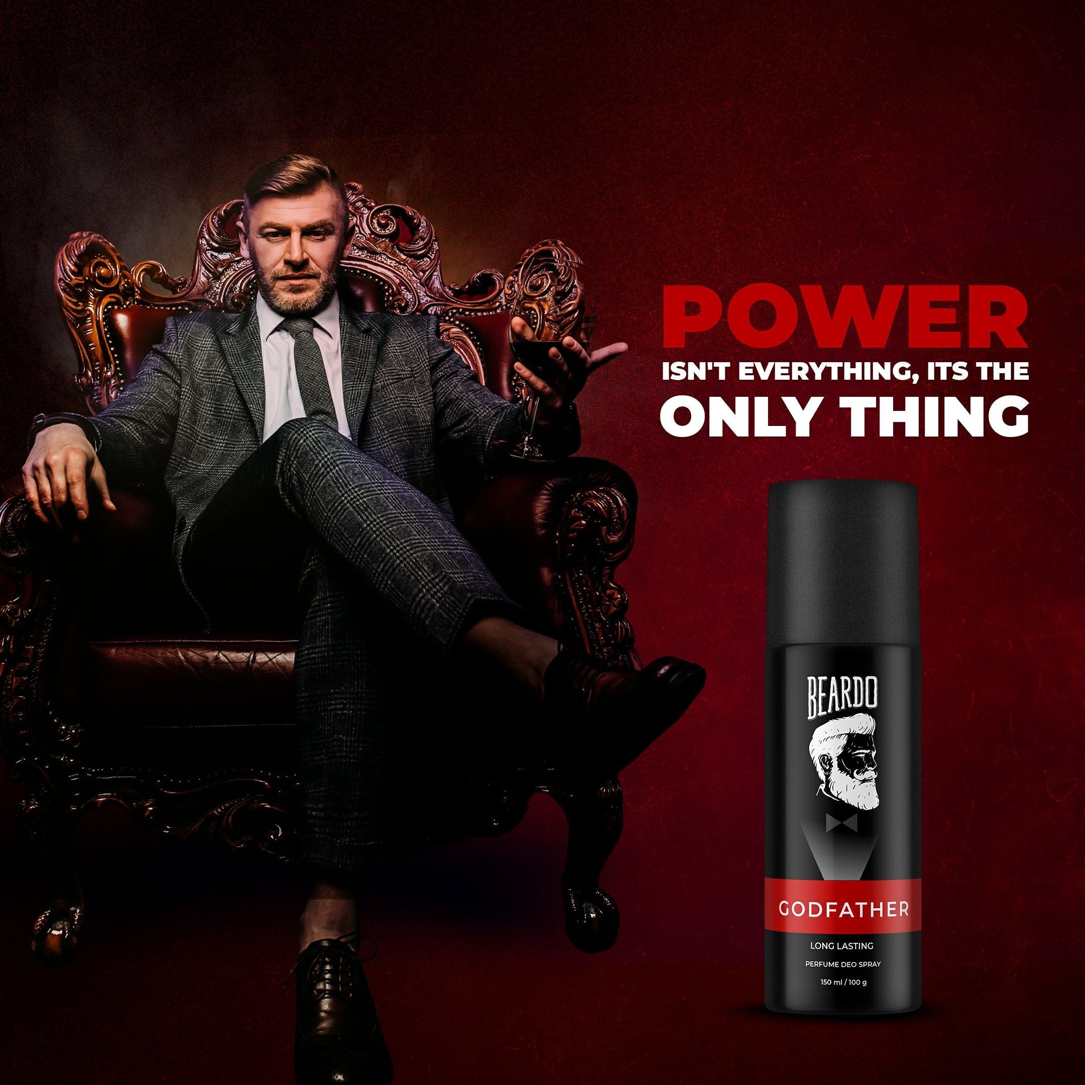 Beardo Godfather Perfume Deo Spray