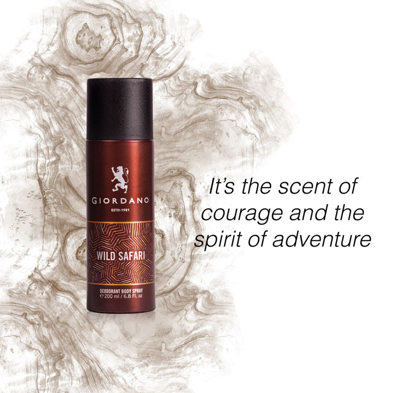 Giordano Fragrances Wild Safari Deodorant Spray