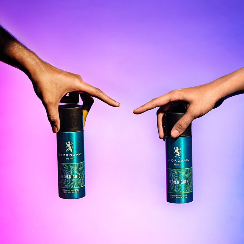 Giordano Fragrances Neon Nights Deodorant Spray