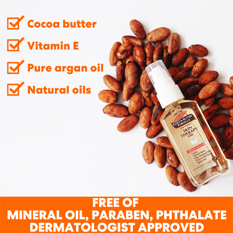 Palmer's Cocoa Butter Face Therapy Oil For Dark Spots & Ageing Skin, Rosehip Fragrance
