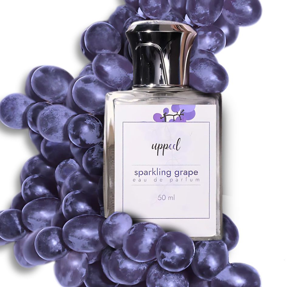 Uppeel Sparkling Grape Eau De Parfum - Fruity, Floral & Vanilla Daytime Perfume