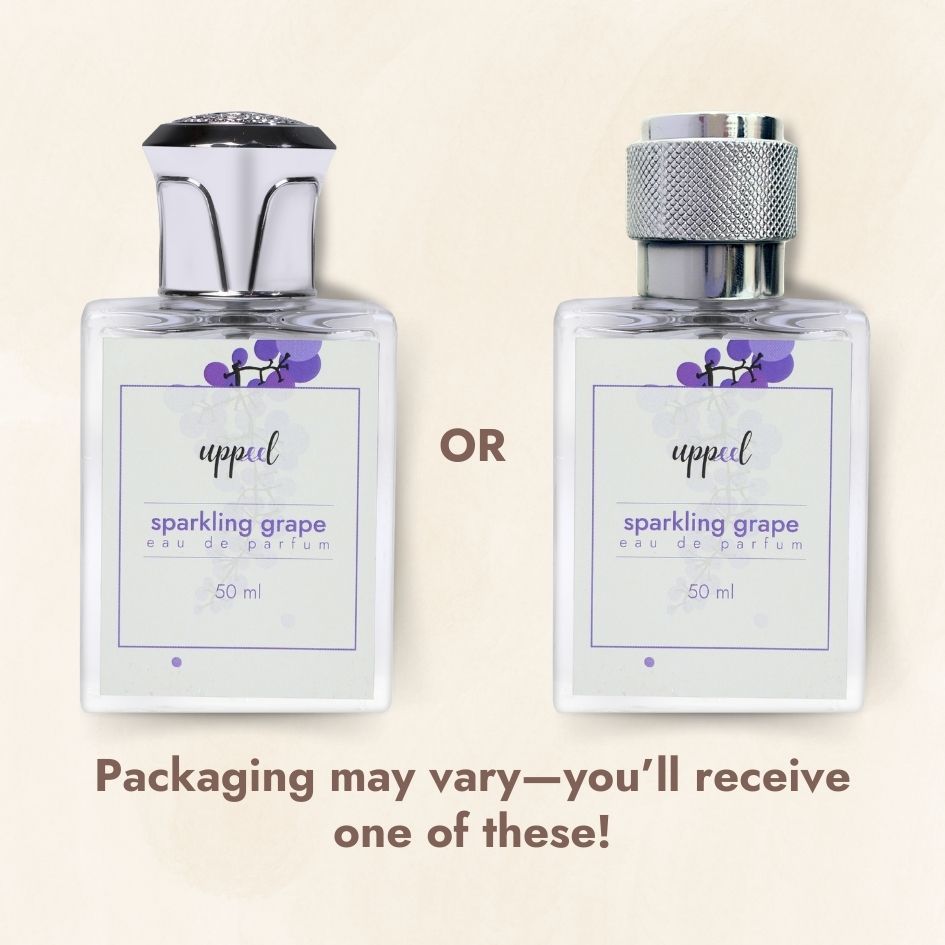 Uppeel Sparkling Grape Eau De Parfum - Fruity, Floral & Vanilla Daytime Perfume