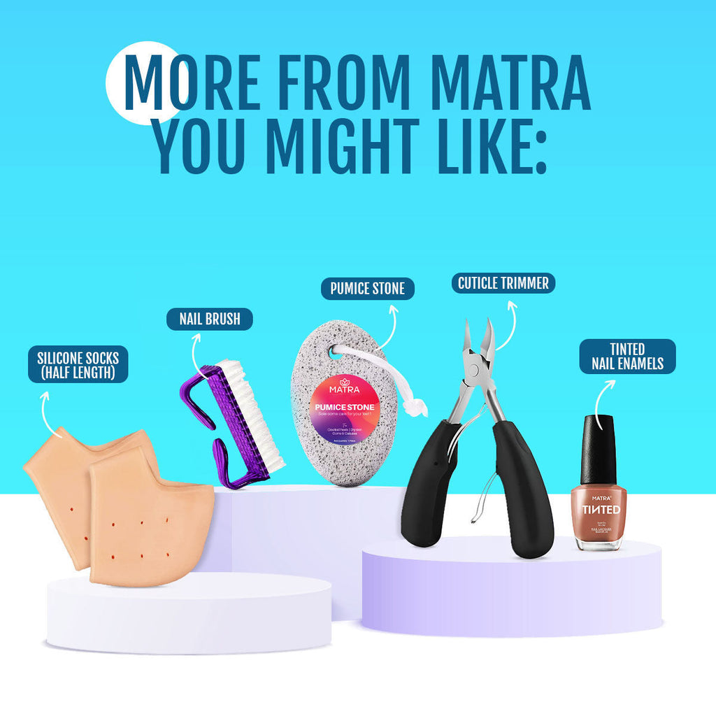 Matra Nail Cutter Stainless Steel Finger Nail Clipper Toe Nail Trimmer for Manicure, Pedicure
