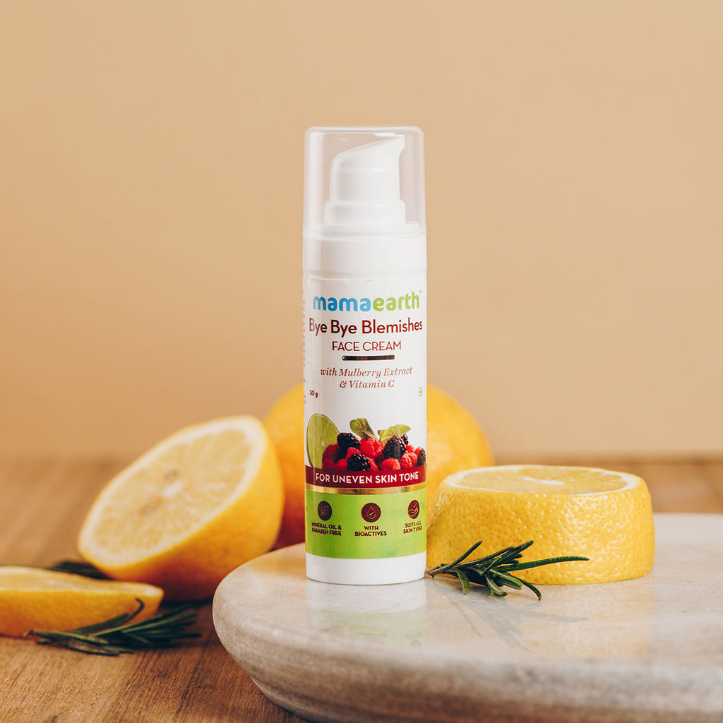 Mamaearth Bye Bye Blemishes Face Cream With Mulberry Extract & Vitamin C