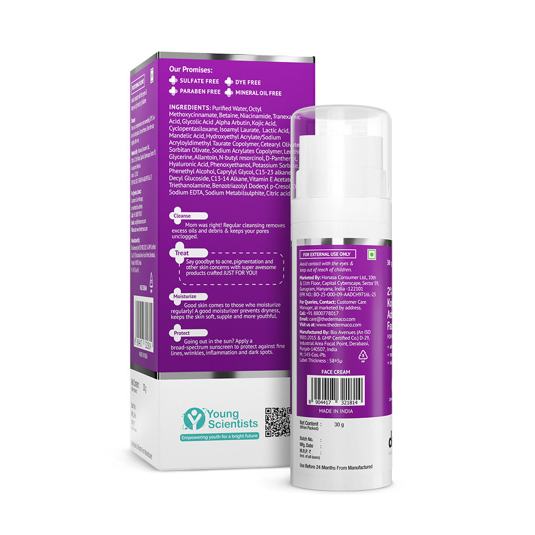 The Derma Co 2% Kojic Acid Advanced Face Cream