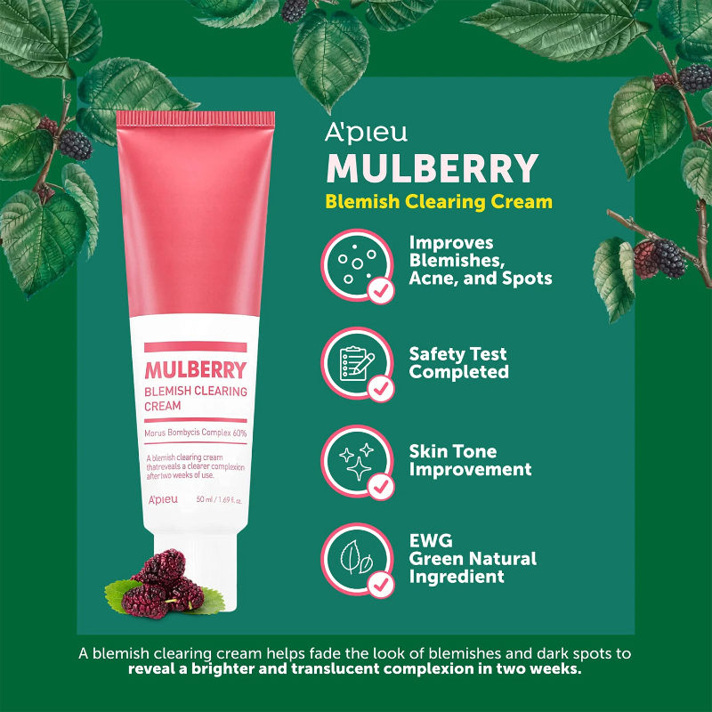 Apieu Mulberry Blemish Clearing Cream