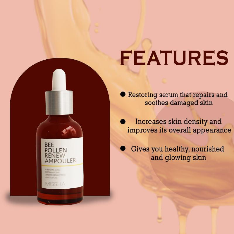 Missha Bee Pollen Renew Ampouler