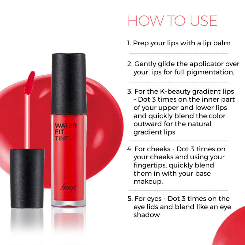 The Face Shop Water Fit Lip Tint