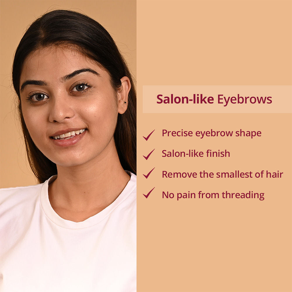 Carmesi Eyebrow Razor - For Salon-Like Eyebrows - Suitable for Sensitive Areas - 3 units