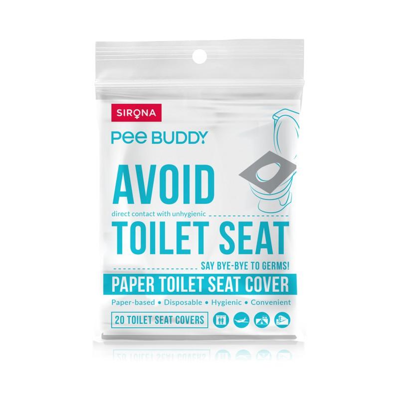 Peebuddy Disposable Toilet Seat Covers, No Direct Contact With Unhygienic Seats, Easy To Dispose