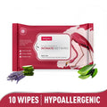 Sirona Natural Intimate Wet Wipes, Balance PH, Hypoallergenic, Protects Against Odour & Irritation