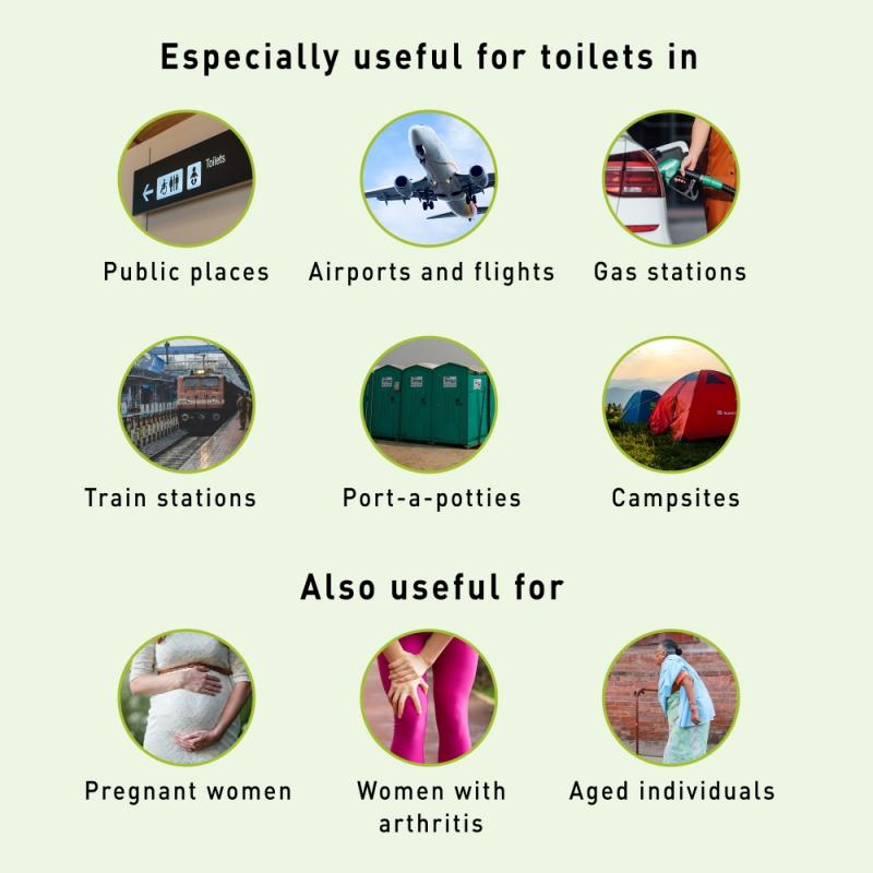 Peebuddy Disposable Female Urination Device For Women, Portable, Leak-Proof Stand And Pee Funnels