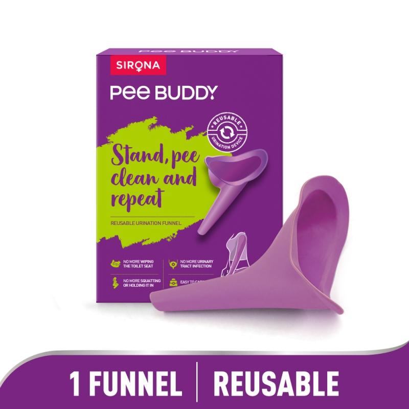 Peebuddy Reusable Portable Stand And Pee Urination Device For Women, Leak-Proof And Zero Spillage