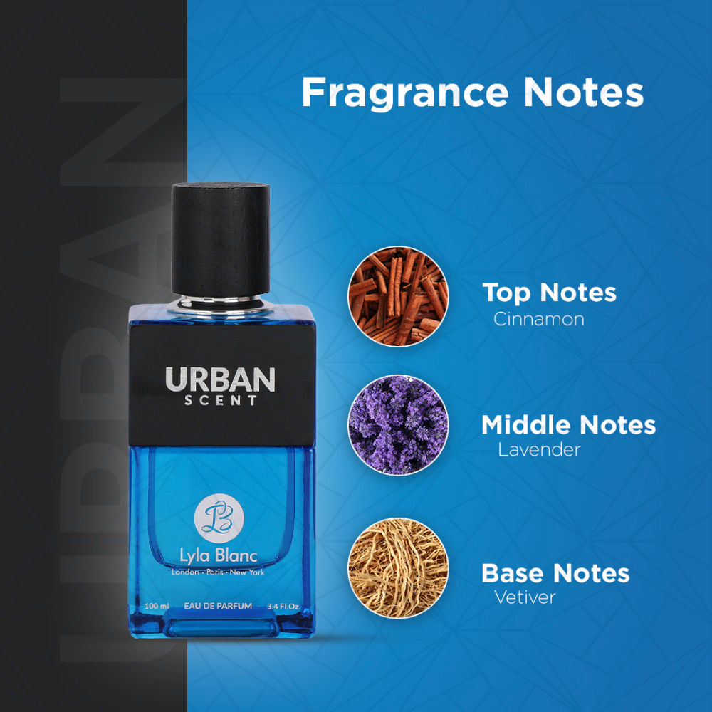 Lyla Blanc Urban Cobalt Iris Eau De Parfum For Men and Women