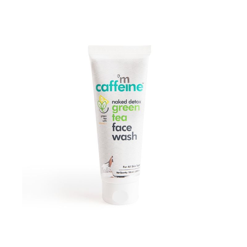 MCaffeine Vitamin C Green Tea Face Wash with Hyaluronic Acid