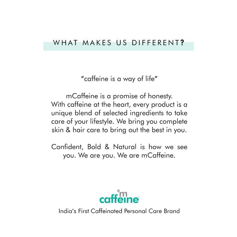 MCaffeine Vitamin C Green Tea Face Wash with Hyaluronic Acid