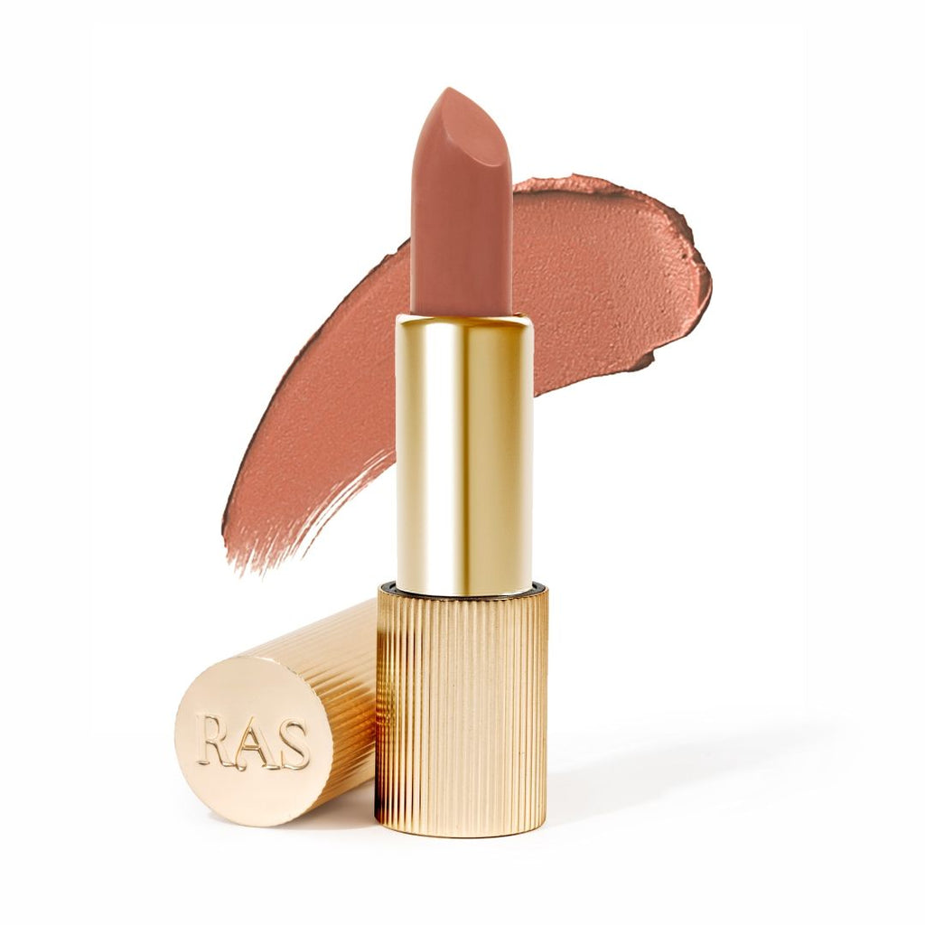 Ras Luxury Oils Lumiere Satin Matte Lipstick - Pink Cashmere - Pink Lipstick
