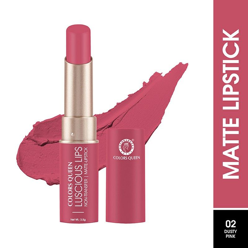 Colors Queen Luscious Lips Non Transfer Matte Lipstick