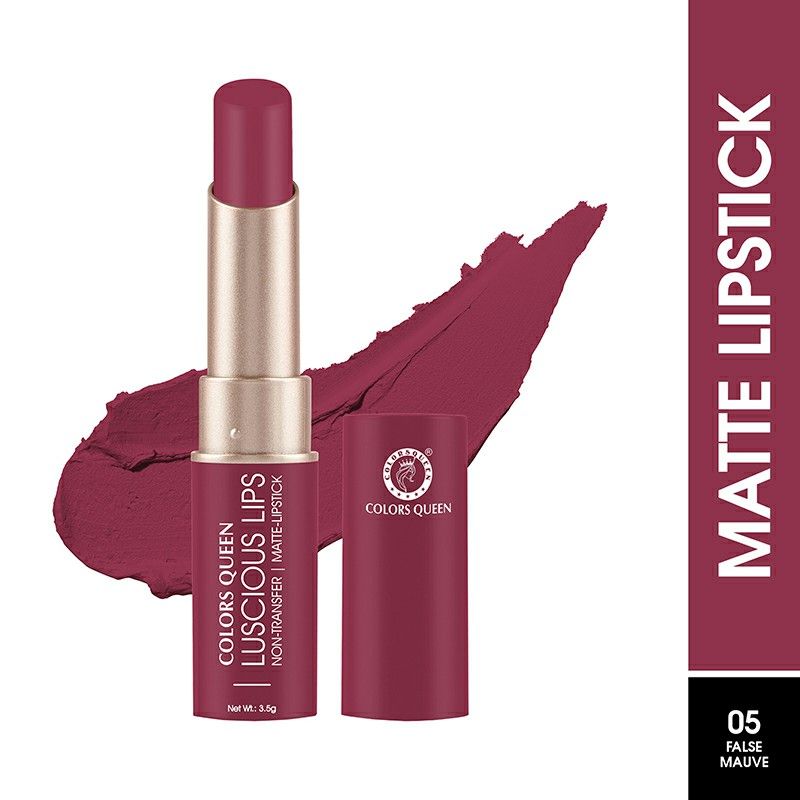 Colors Queen Luscious Lips Non Transfer Matte Lipstick